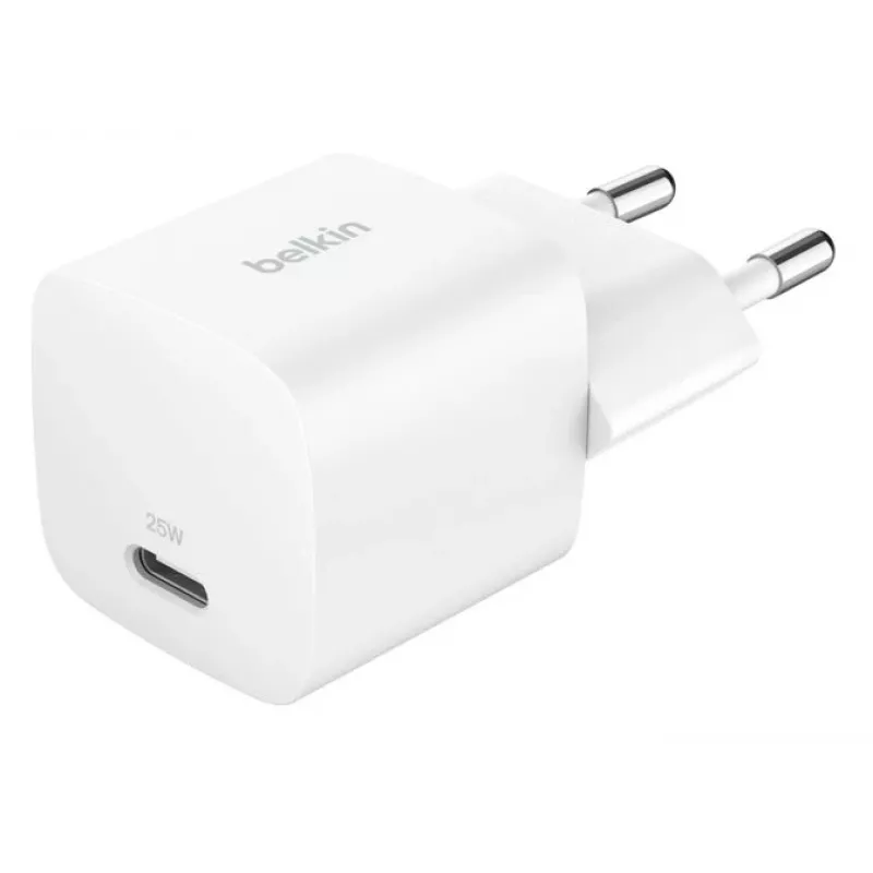 Įkroviklis Belkin BoostCharge 25W USB-C PD (vidaus lizdui) Baltas