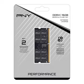 Pny MN16GSD43200-SI atminties modulis 16 GB DDR4 3200 MHz CL22