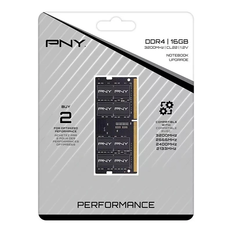 Pny MN16GSD43200-SI atminties modulis 16 GB DDR4 3200 MHz CL22