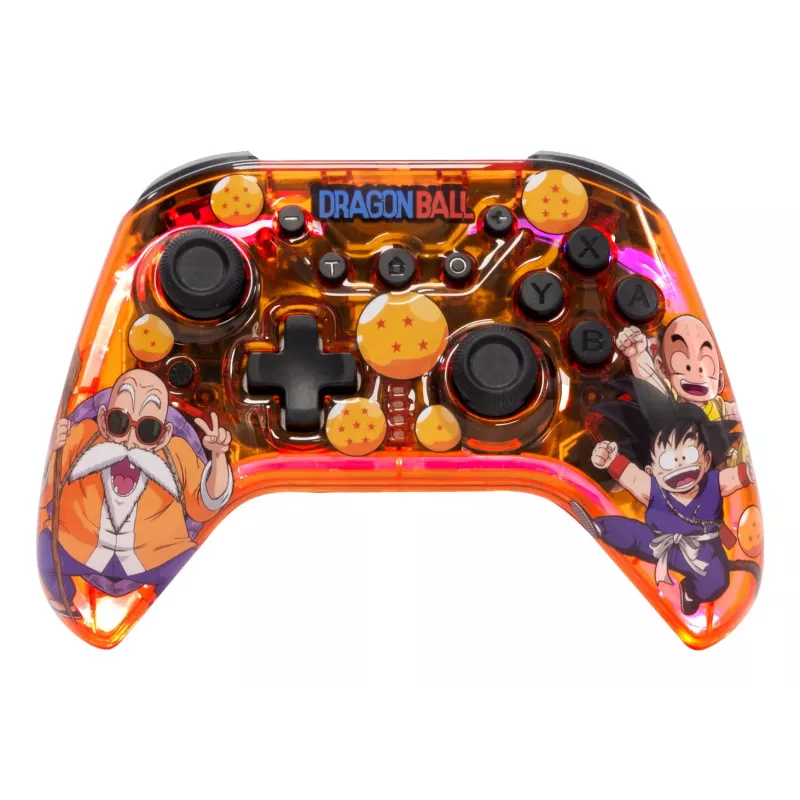 Blade Gaming DB1001 – Žaidimų pultas, Android, Nintendo Switch, Switch Lite, Switch OLED, PC, iOS, laidinis ir belaidis, Bluetooth/USB, USB Type-A, USB Type-C, oranžinis