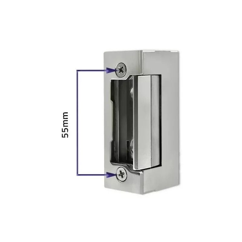 Elektromagnetinis užraktas QOLTEC 52459 12V simetriškas su atmintimi ir fiksavimu