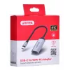 UNITEK V1420A vaizdo kabelio adapteris 0,15 m USB-C į HDMI pilka