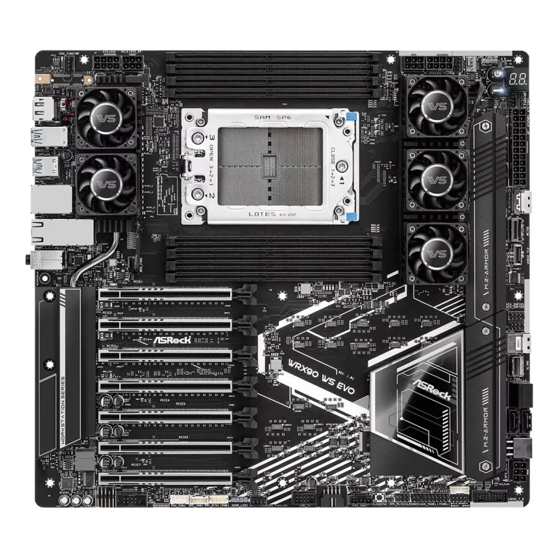 Motininė plokštė ASRock WRX90 WS EVO AMD WRX90 Socket sTR5 EEB
