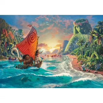 Thomas Kinkade Studios: Moana – Vaiana, Dėlionė 1000 dalių