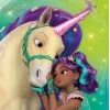 Dėlionė Ravensburger Unicorn Academy – 3 x 49 dalių, rinkinys vaikams