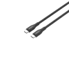 CANYON laidas CC60SC10 USB-C į USB-C 60W 1m Silikoninis Juodas