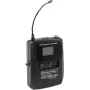 Belaidis mikrofonas Omnitronic UHF-300 diržinis siųstuvas 823–832 / 863–865 MHz