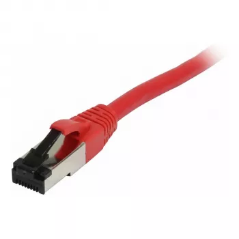 Synergy21 Patch Laidas RJ45, CAT8.1 2000MHz, 0,25 m, Raudonas, S-STP (S/FTP), TPE/LSZH (SuperFlex), AWG26