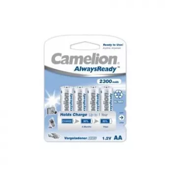 Camelion AA/HR6 2300 mAh AlwaysReady įkraunamos baterijos Ni-MH, 4 vnt.