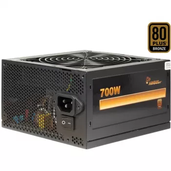 INTER-TECH ArgusNT BPS-700 Maitinimo blokas 120mm ventiliatorius Active PFC 6xSATA 4x PCI-E 6+2 2x 4+4pin 80+ Bronze 230V EU (88882179)