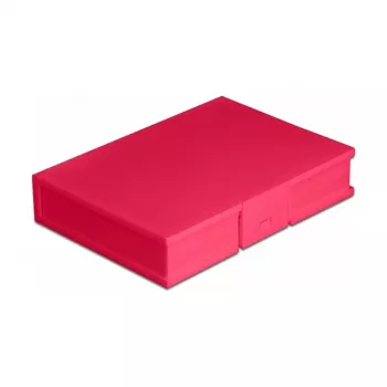 Dėklas DeLOCK 18374 3,5 colio HDD raudonas