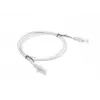 LANBERG Cat6 U/UTP RJ-45 tinklo kabelis PCU6-10CC-0100-S, 1 m, pilka