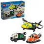 LEGO CITY 60505 Lėktuvas, aptarnavimo sunkvežimis ir sraigtasparnis