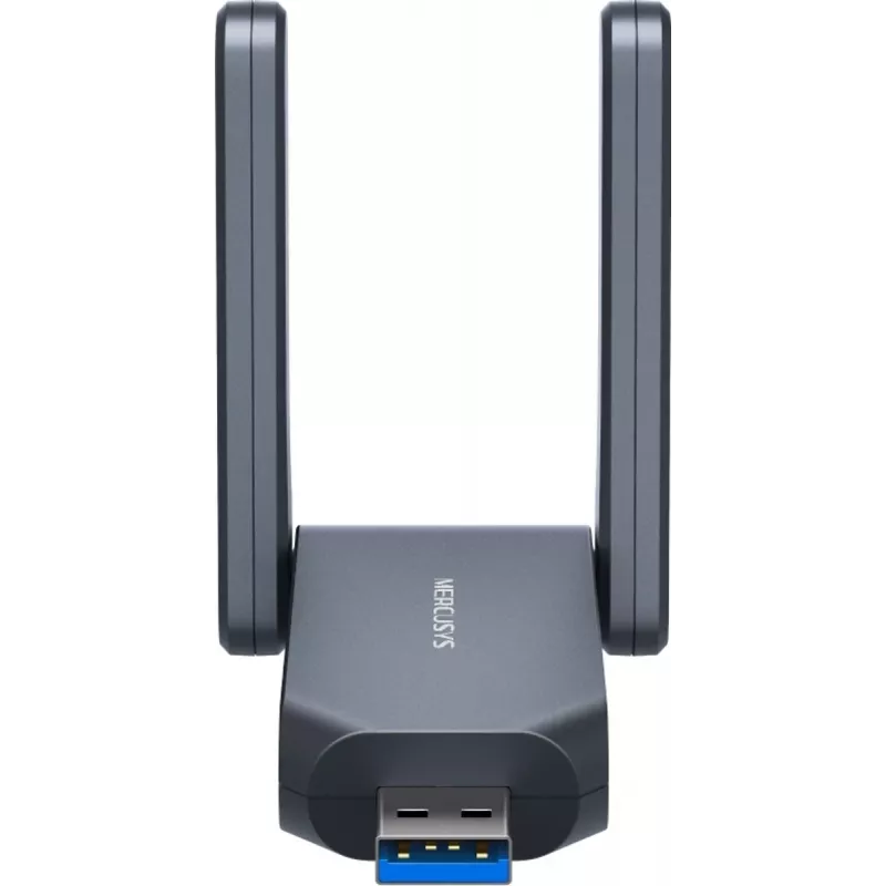 Belaidis USB adapteris MERCUSYS MA37BEH – didelio stiprinimo Wi‑Fi 7 (BE6500) USB-C / USB-A
