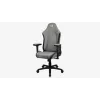 Aerocool Crown AeroSuede universali žaidimų kėdė su paminkštinta sėdyne Pilka