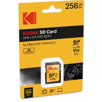 Atminties kortelė Kodak 256GB UHS-I U3 V30 Ultra EKMSD256GXC10HPRK