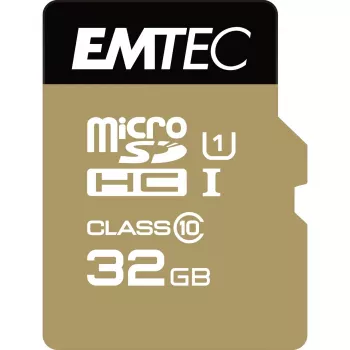 Emtec 32GB MicroSDHC Class10 atminties kortelė ECMSDM32GHC10GP