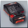 Einhell GE-LC 18 Li komplektas 2400 RPM juoda, raudona