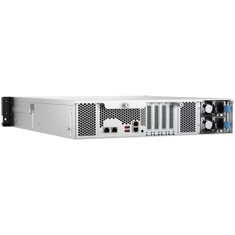 QNAP TS-H1277AXU-RP NAS stelažinis (2U) AMD Ryzen™ 5 16 GB DDR5 0 TB QuTS hero Juodas
