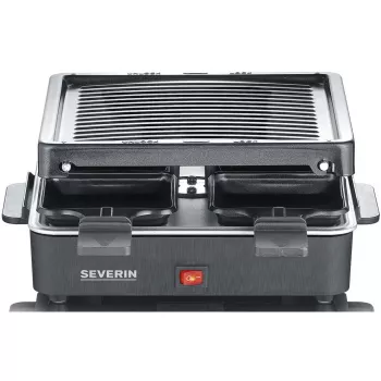 Severin Mini Raclette Grilis 4 Maži Nelimpantys Keptuvėliai 600 W