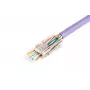 RJ45 kištukas Digitus X-ML-6U-EZ skaidrus vyriškas 100 vnt.
