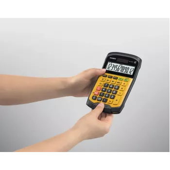 CASIO WM-320MT-S skaičiuotuvas, 12 skaitmenų, vandeniui atsparus, IP54