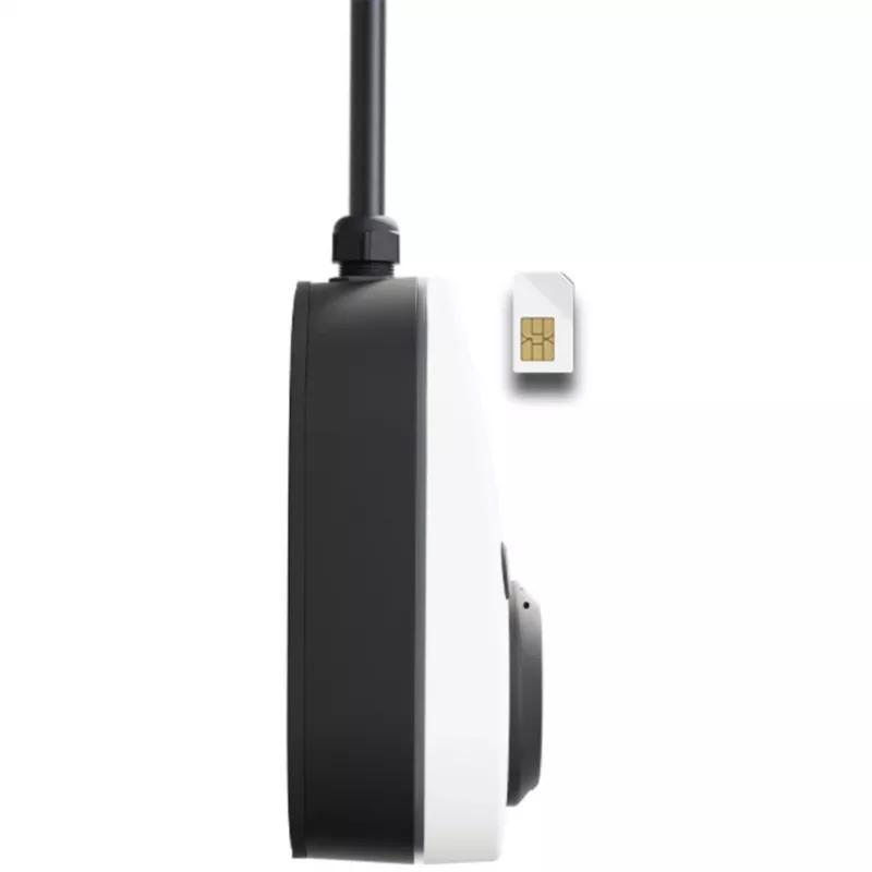 Įkroviklis GO-E Gemini 2.0, 22 kW (32A 3 fazės), Wallbox Baltas/juodas, be kabelio, 4G/LTE