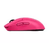 Logitech G PRO 2 – žaidimų pelė – dešiniarankiams ir kairiarankiams – optinė – 8 mygtukai – belaidė, laidinė – 2,4 GHz, USB – USB Logitech LIGHTSPEED imtuvas – rožinė (910-007310)