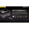 Įkroviklis baterijoms Nitecore Ci12 Universal USB Li‑Ion, NiCd, NiMH, 3A įėjimas 5/9/12V, plastikinis korpusas