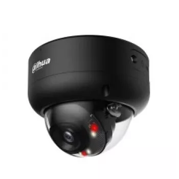 Dahua WizSense kupolinė IP stebėjimo kamera IPC-HDBW3849E-AS-IL — 3840×2160, lubinis montavimas, laidinė, juoda
