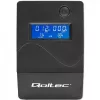 Qoltec Monolith nepertraukiamo maitinimo šaltinis (UPS) Dvigubo keitimo (Online) 1 kVA 600 W 2 AC lizdai