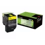 Toneras Lexmark 80C20Y0 geltonas 3000 puslapių