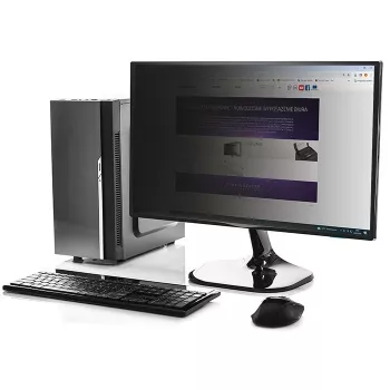 Privatumo filtras Qoltec 51058 59,9 cm (23,6 colio) monitoriui