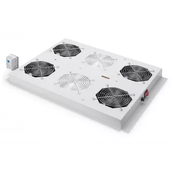 Digitus DN-19 FAN-4-SRV ventiliatorių blokas pilkas