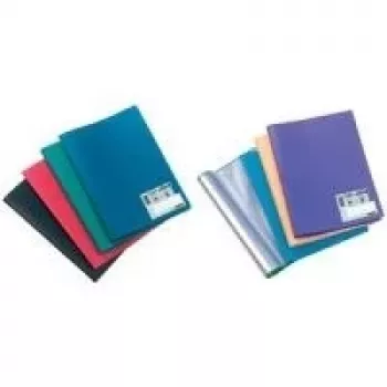 ELBA Memphis Aplankalas su kišenėmis, A4, 60 kišenių, juodas, PP, su etikečių skirtuku (051229NOI)