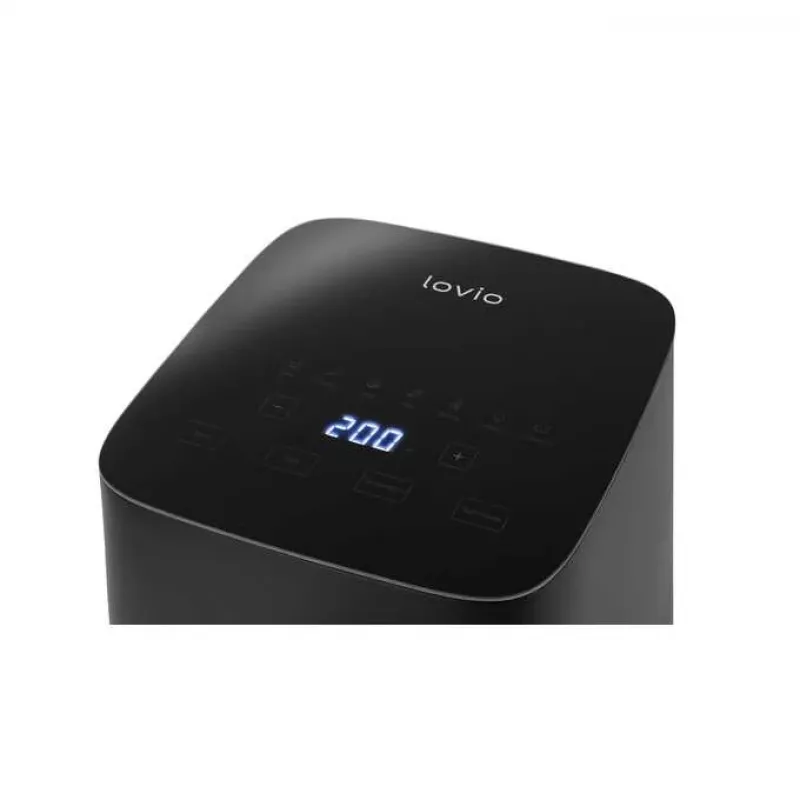 Oro gruzdintuvė Lovio LVAF001BK 5 L juoda