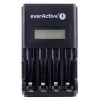 Baterijų kroviklis everActive NC450B – 4 celių AAA kroviklis, 110/230V AC, juodas