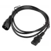 Maitinimo laidas Lanberg CA-C13E-10CC-0018-BK Juodas 1,8 m