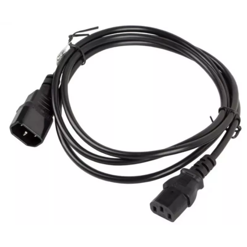 Maitinimo laidas Lanberg CA-C13E-10CC-0018-BK Juodas 1,8 m