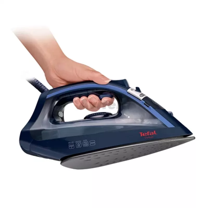 Tefal Virtuo FV 1713 garinis lygintuvas Dry & Steam 2000 W mėlynas