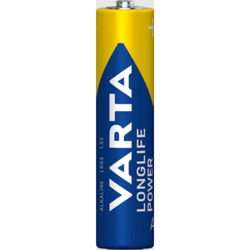 Šarminės baterijos Micro AAA Varta Longlife Power – 12 vnt.