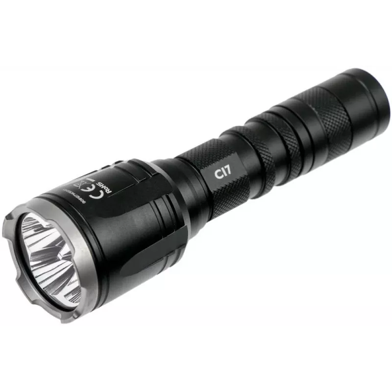 Rankinis žibintuvėlis Nitecore CI7 – 4 šviesos diodai, 2500 liumenų, 130 h veikimo laikas, 148,2 mm, 158 g, juodas