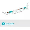 Belaidis grąžtas Gardena 14770-55 pilkas