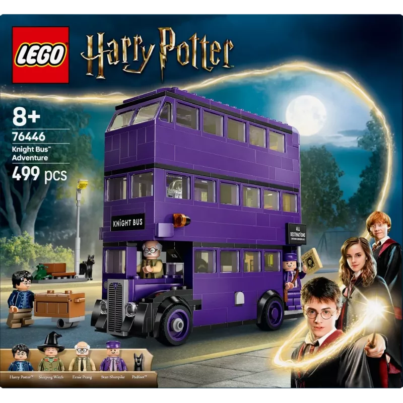 LEGO HARRY POTTER 76446 Knight Bus – nuotykių autobusas