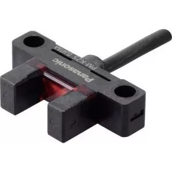 Panasonic PM-K25-C3 K tipo fotoelektrinis šakinis jutiklis, šviesus/tamsus perjungimas, 5–24 V DC