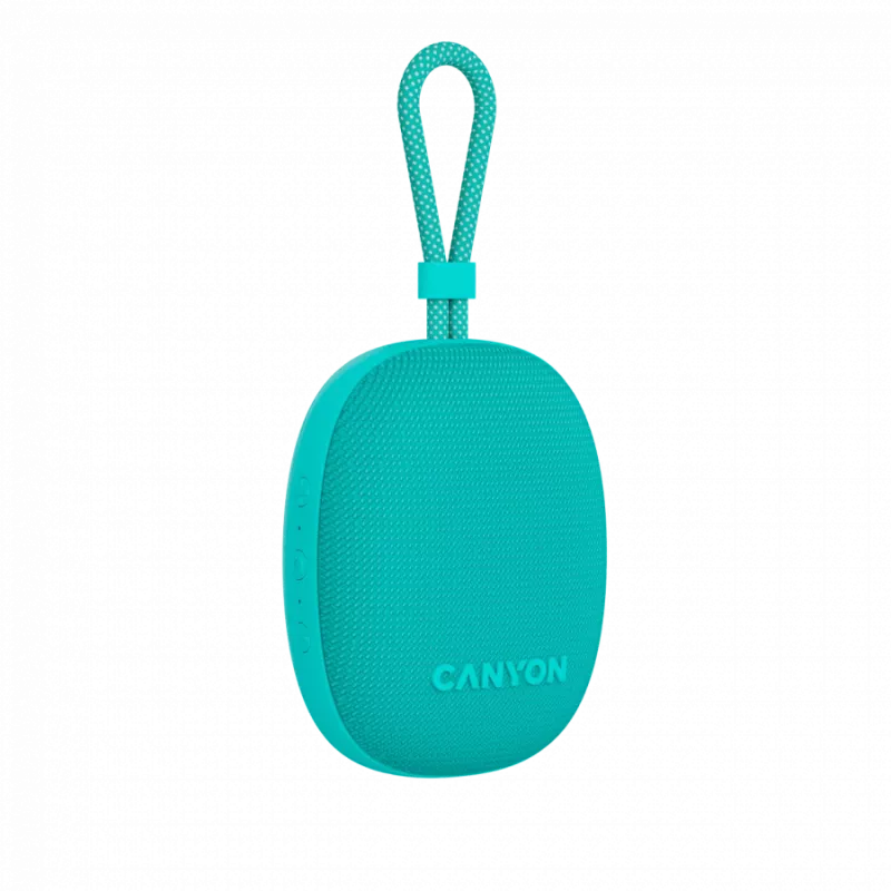 Canyon OnMove 12 - nešiojamas Bluetooth 5.3 garsiakalbis - 5W - TWS - IPX7 - 12 val. - USB-C įkrovimas