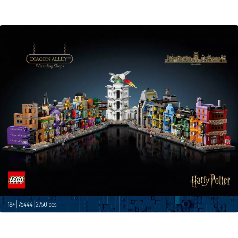 LEGO HARRY POTTER 76444 Burtų pasaulis – Kalvino alėjos parduotuvės