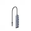 CUDY UH405 5-in-1 USB-C centras su HDMI 4K