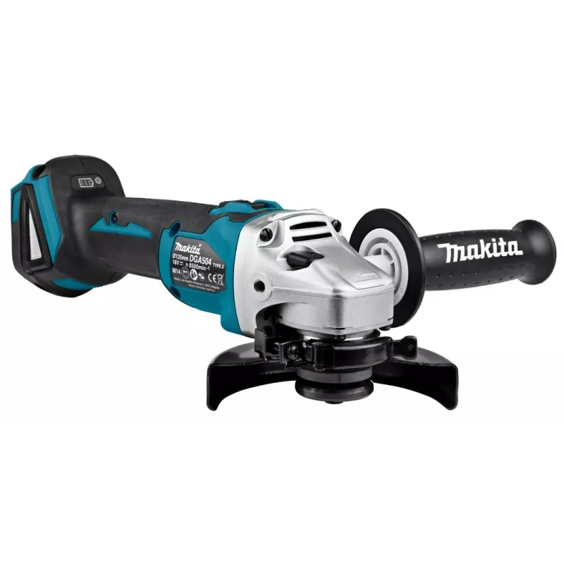 Makita DGA504RT3J kampinis šlifuoklis 12,5 cm 8500 RPM 2,5 kg