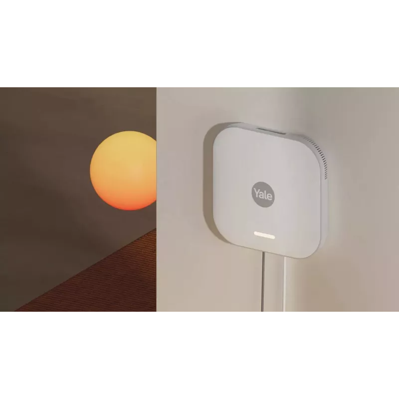 Yale AL-SK1-1A-EU belaidė signalizacija su Wi-Fi, balta
